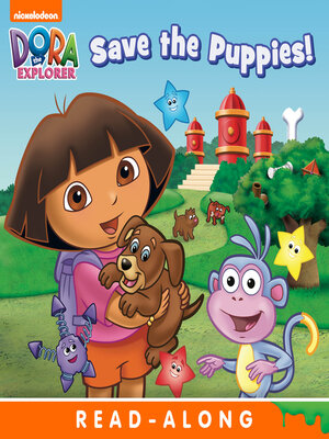 cover image of Dora Saves the Puppies